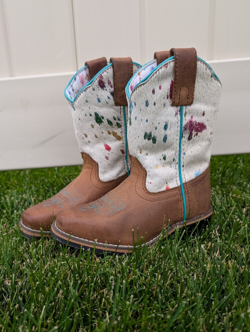 NWT Dan Post Toddler Girls' Rumi Western Boots